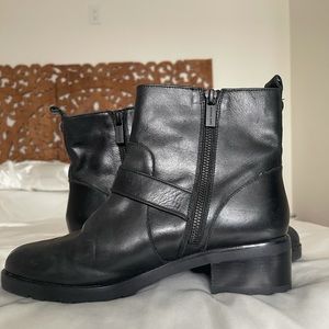 Black Michale Kors ankle boots